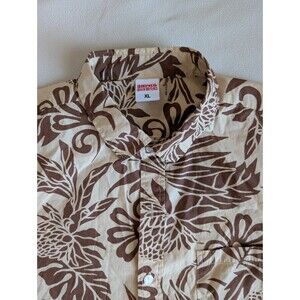 Birdwell Beach Britches Short Sleeve Mens XL Button Hawaiian Shirt Girl Aloha